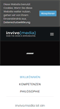 Mobile Screenshot of invivo-media.de