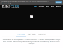 Tablet Screenshot of invivo-media.de